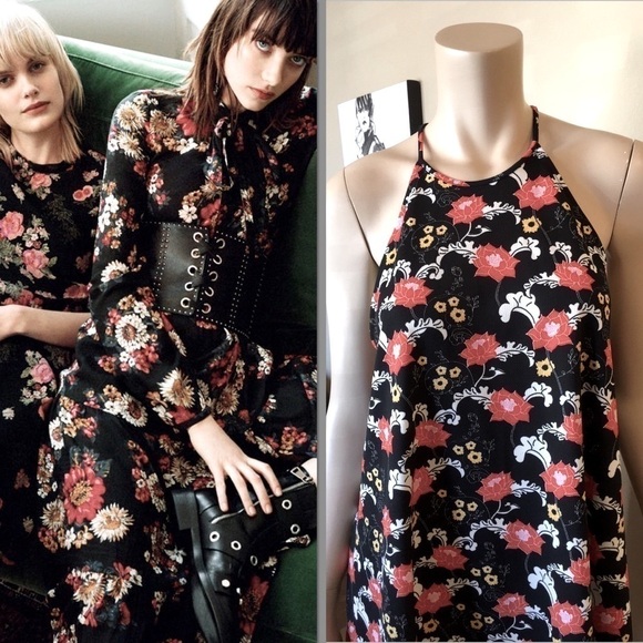 Zara Trafaluc Floral Summer Dress. Size Medium. D1/A347 - Picture 1 of 5